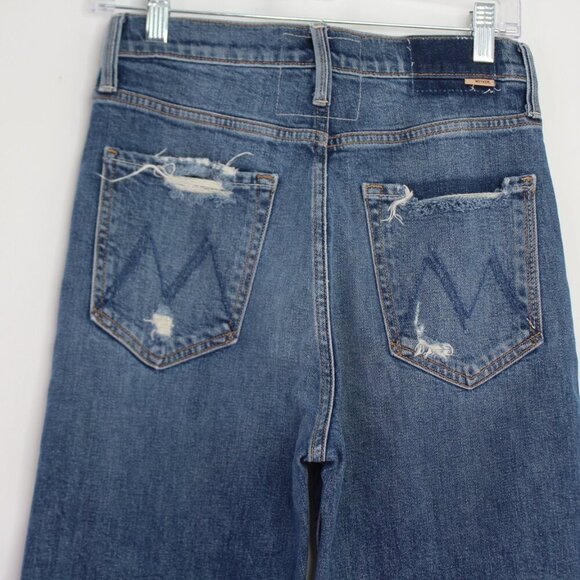 Mother Denim High Waisted Study Hover
Straight Leg Jeans Distressed Size 26 - Picture 8 of 14